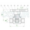 Q11SAF-64，內(nèi)螺紋球閥