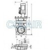 CCQ-50，CCQ-63，CCQ-80，CCQ-100，CCQ-150，氣動(dòng)超高真空插板閥