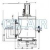 GDQ-J50，GDQ-J63，GDQ-J80，GDQ-J100，氣動(dòng)高真空擋板閥