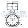 GIQ-40C，GIQ-50C，GIQ-65C，GIQ-80C，GIQ-100C，GIQ-150C，氣動高真空蝶閥