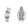 CNV-122-L120N,CNV-122-L120V,CNV-122-K120N,CNV-122-K120V,螺紋插裝式節(jié)流閥