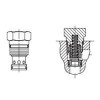 CCV-062-X-0.2N,CCV-062-X-2.0N,CCV-062-X-4.0N,CCV-062-X-7.0N,CCV-062-X-0.2V,螺紋插裝式單向閥