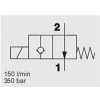 WS12Y-01-C-N-24DG,WS12Y-01-C-N-230AG,HYDAC電磁2/2方向座閥