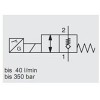 WS08ZR-01E-C-N-12DG,WS08ZR-01E-C-N-24DG,WS08ZR-01E-C-N-230AG,HYDAC電磁2/2方向座閥