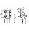 BFW10L/LK35A3C,BFW12L/LK35A3C,BFW16L/LK35A3C,BFW20L/LK55A3C,法蘭式直角接頭