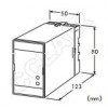 MDHA-12/MDHA-24,直流電源用 最大負載5A 插入型 壽命顯示功能避雷器