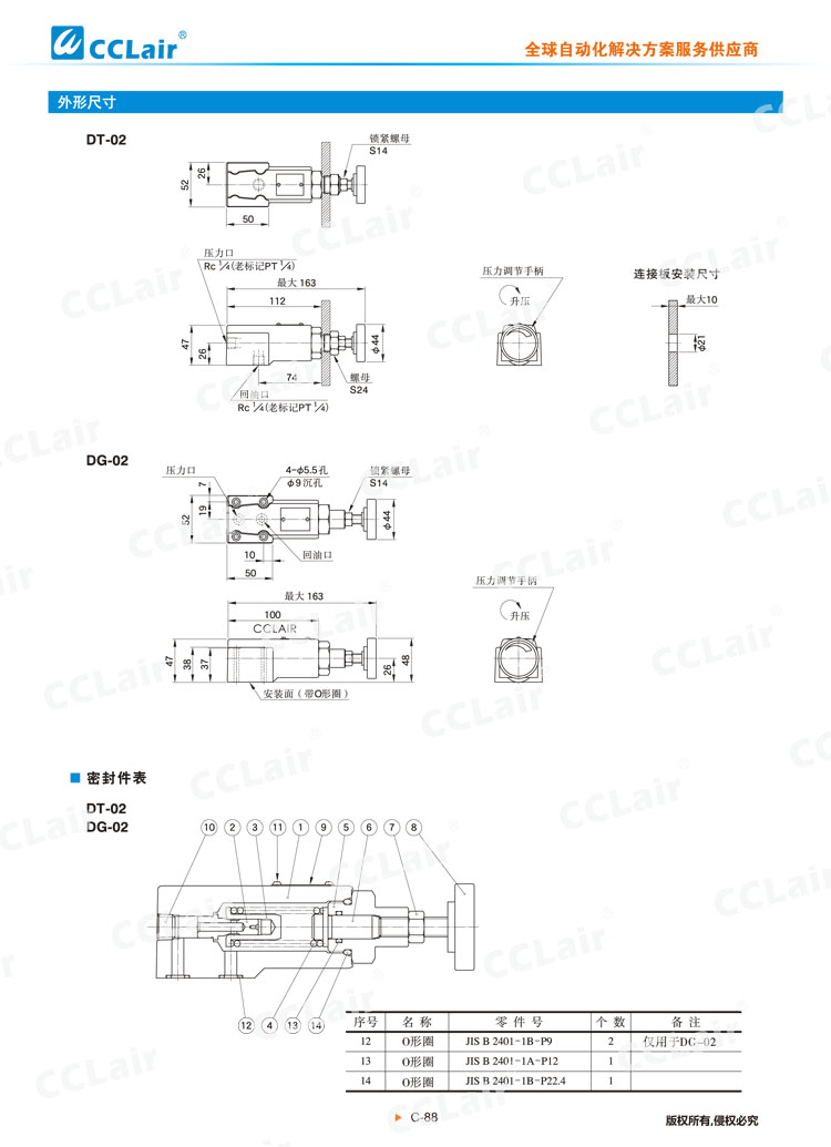 DT、DG系列直動式溢流閥-2