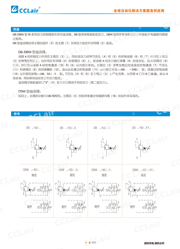 DB,DBW 50型先導(dǎo)式溢流閥,電磁溢流閥-2 