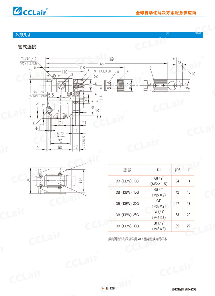 DB,DBW 50型先導(dǎo)式溢流閥,電磁溢流閥-7 