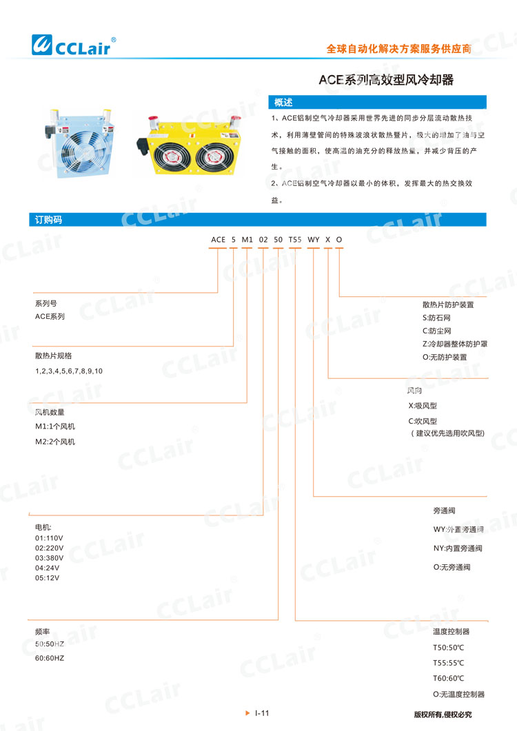 ACE系列高效型風(fēng)冷卻器-1