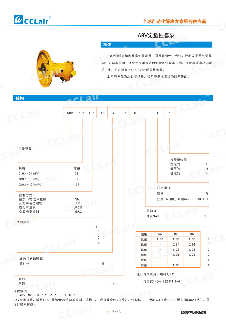 A8V定量柱塞泵-1