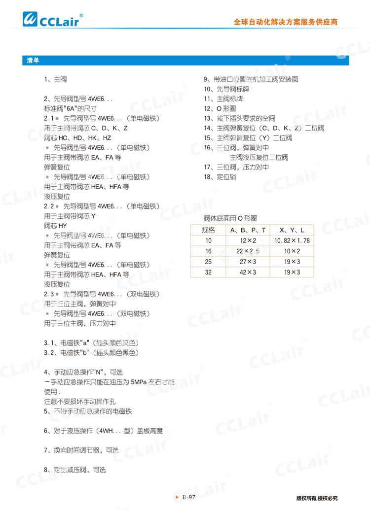 WEH,WH型電液換向閥,液控?fù)Q向閥-19 