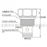 CCV-162-XAN,CCV-162-XCN,CCV-162-XEN,CCV-162-XAV,CCV-162-XCV,CCV-162-XEV,單向閥(口1通口2自由流)