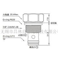 CCV-102-XAN,CCV-102-XCN,CCV-102-XEN,CCV-102-XAV,CCV-102-XEV,CCV-102-XCV,單向閥(口1通口2自由流)