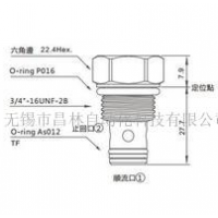 CCV-082-XAN,CCV-082-XCN,CCV-082-XEN,CCV-082-XCV,CCV-082-XAV,CCV-082-XEV,單向閥(口1通口2自由流)